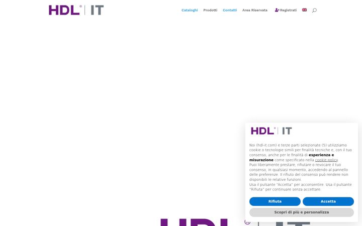 Screenshot of hdl-it.com