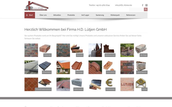 Screenshot of hdl-klinker.de