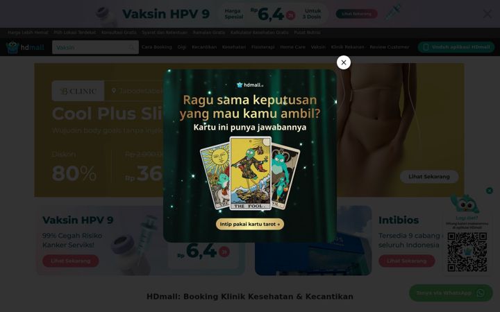 Screenshot of hdmall.id