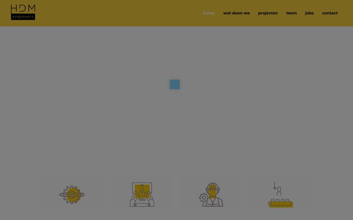Screenshot of hdmengineers.be
