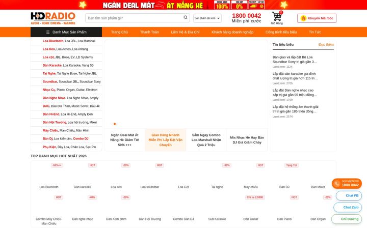 Screenshot of hdradio.vn