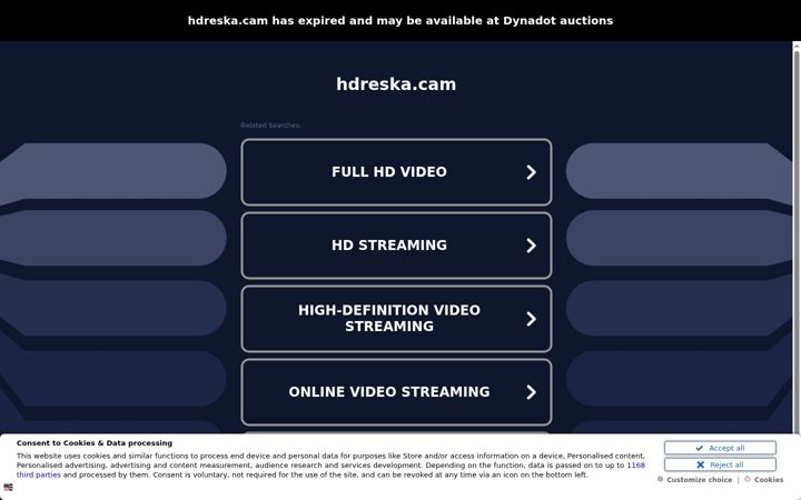 Screenshot of hdreska.cam