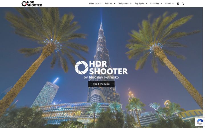 Screenshot of hdrshooter.com