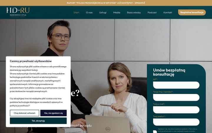 Screenshot of hdru.pl