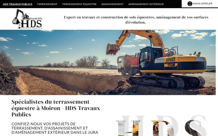Screenshot of hds-travaux-publics.fr