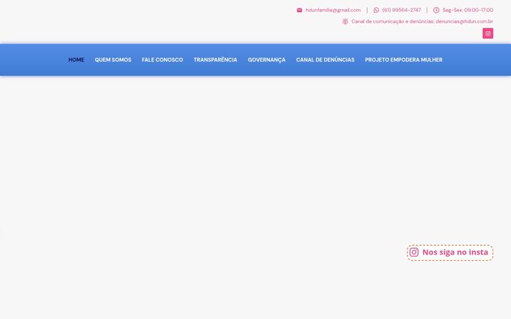 Screenshot of hdun.com.br