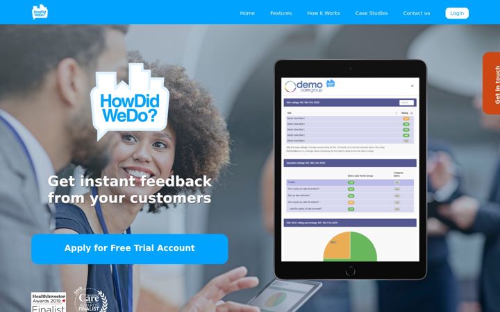 Screenshot of hdwd.co.uk