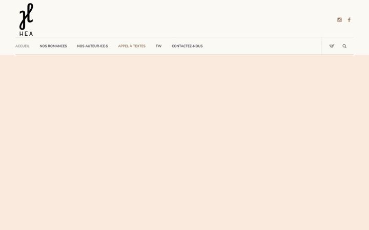 Screenshot of hea-editions.com
