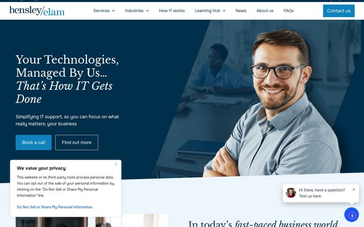 Screenshot of hea.biz
