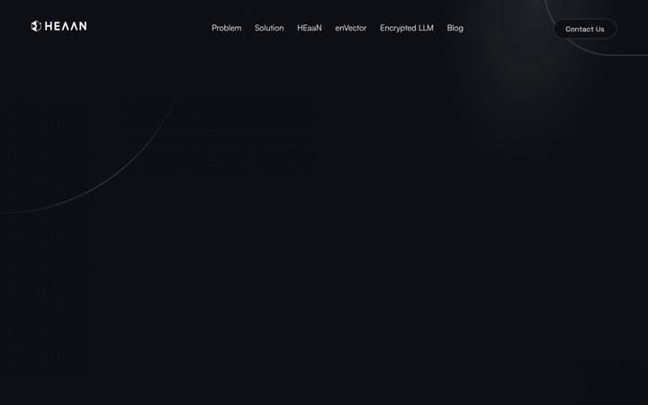 Screenshot of heaan.com