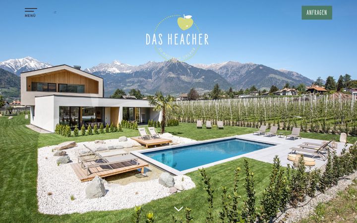 Screenshot of heacher.it