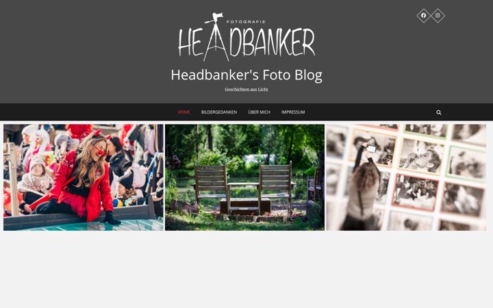 Snímek obrazovky headbanker.de