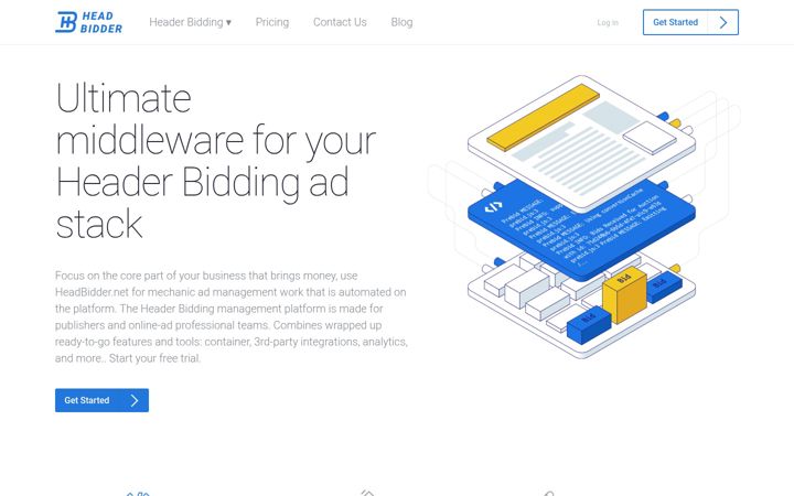Screenshot of headbidder.net