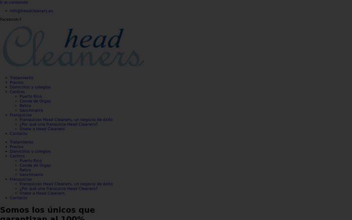 Screenshot of headcleaners.es