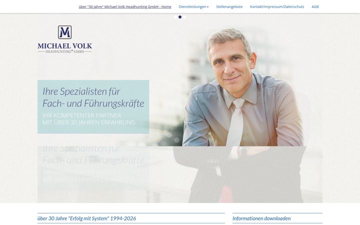 Screenshot of headhunting.info