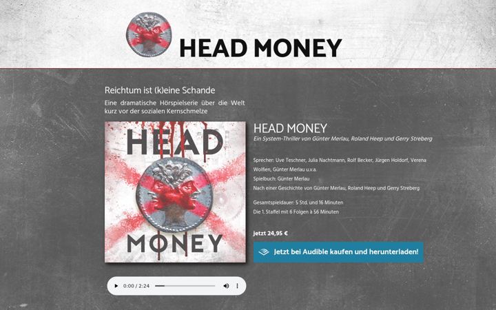 Screenshot of headmoney.de