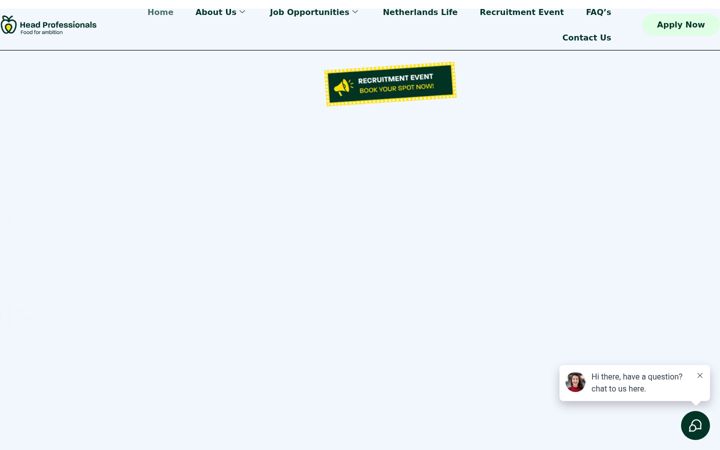 Screenshot of headprofessionals.com