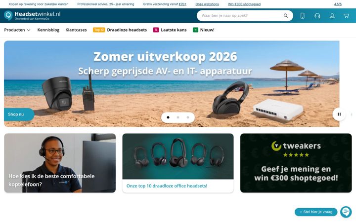 Screenshot of headsetwinkel.nl