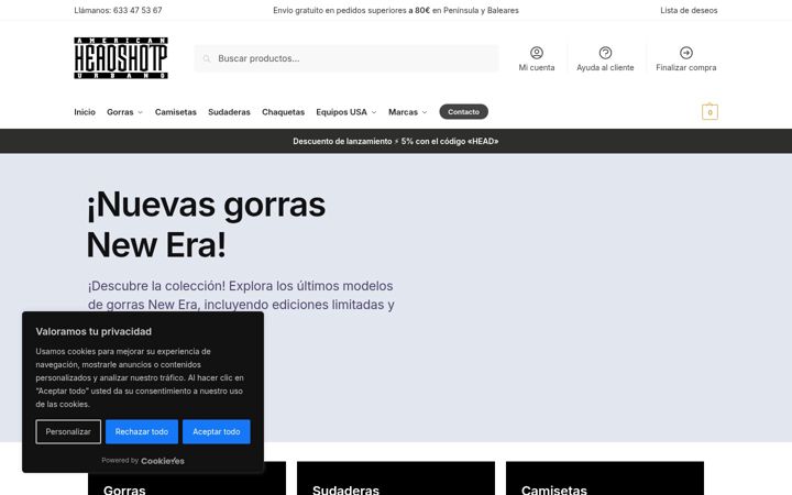 Screenshot of headshotp.com