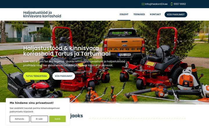 Screenshot of heakord24.ee