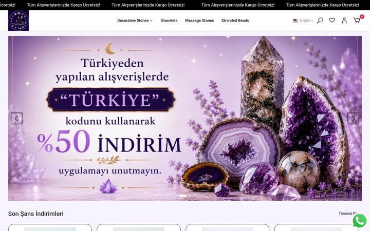 Screenshot of healcrystal.com