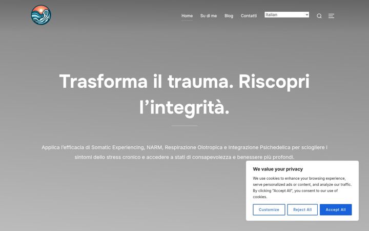 Screenshot of healinghub.it