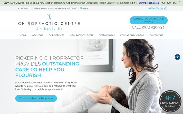 Screenshot of healingpower.ca