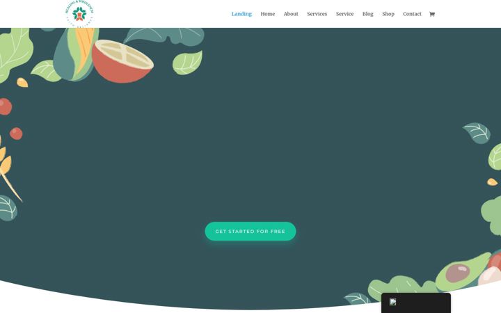 Screenshot of healingwholeness.info