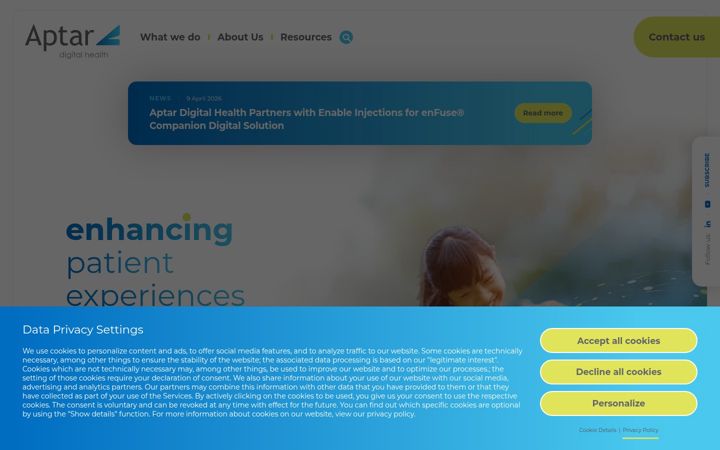 Screenshot of healint.com