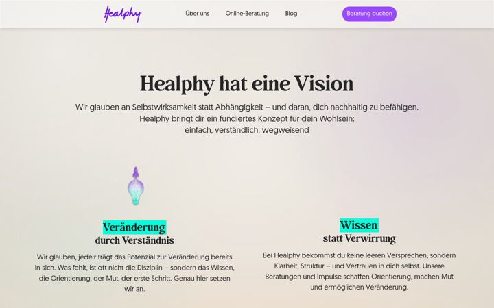 Screenshot of healphy-life.de