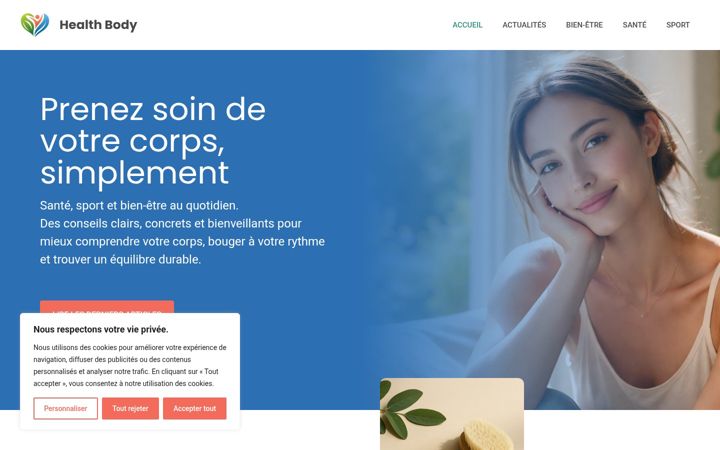 Screenshot of health-body.fr