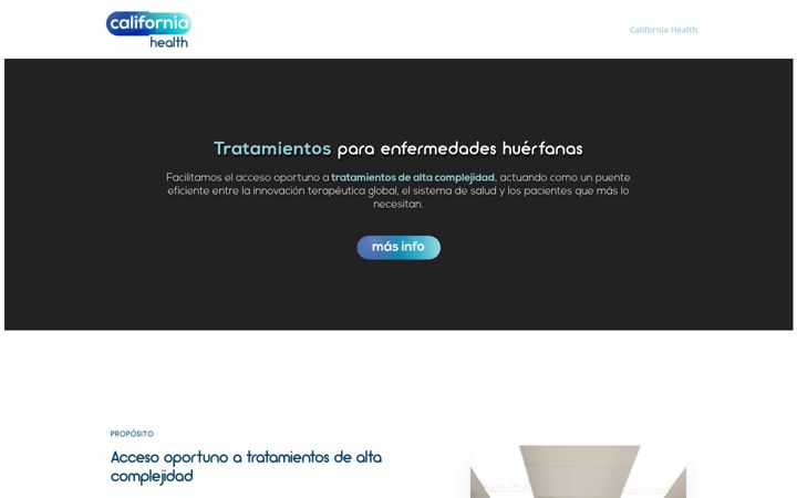Screenshot of health-california.com