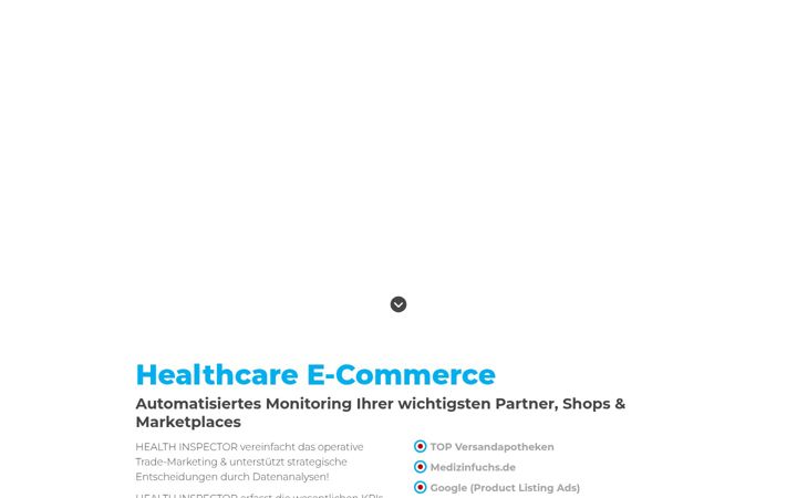 Screenshot of health-inspector.de
