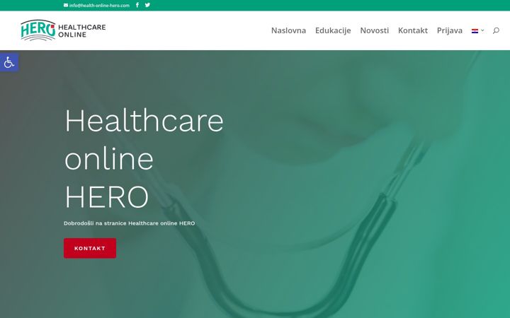 Screenshot ta' health-online-hero.com