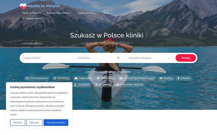 Screenshot of health-poland.com