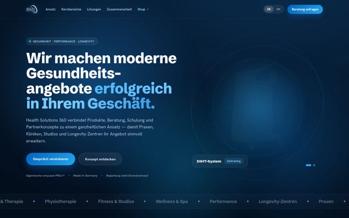 Screenshot of health-solutions-360.com