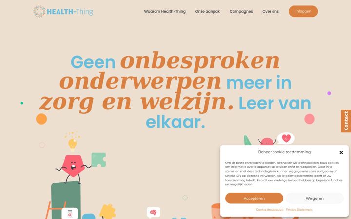 Screenshot of health-thing.com