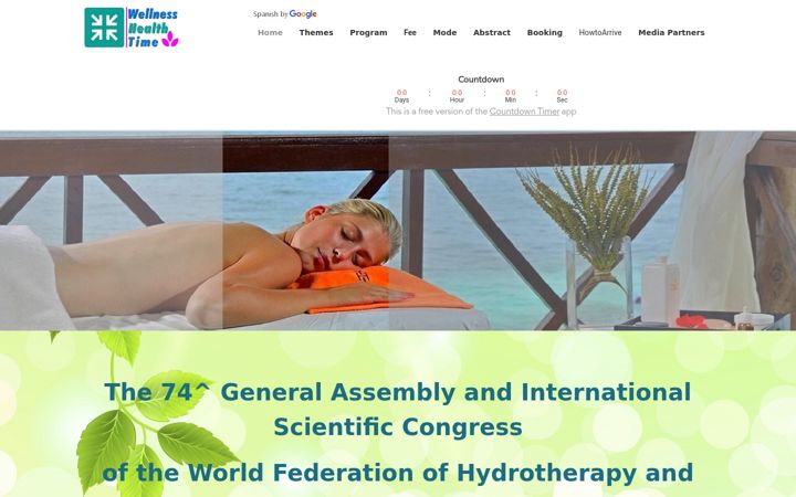 Screenshot of healthandwellnesstime.com