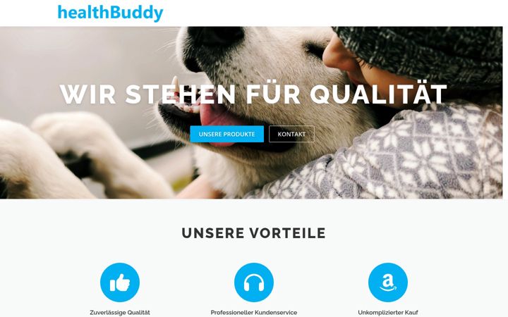 Screenshot of healthbuddy.net