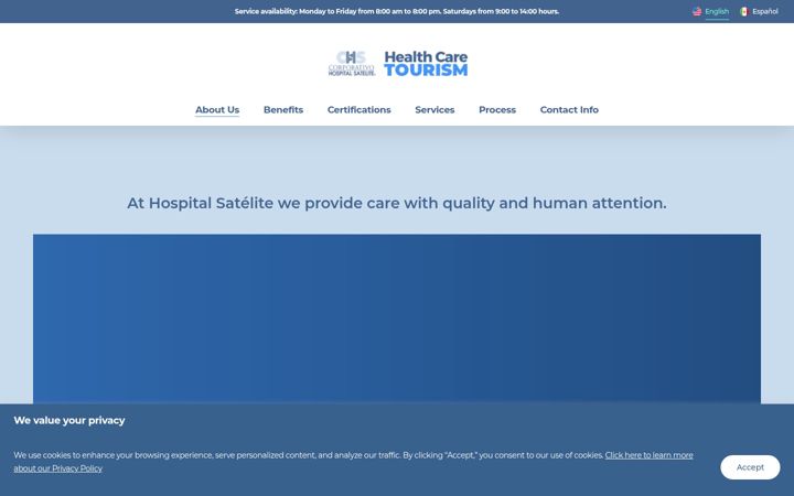Screenshot of healthcare-tourism.com