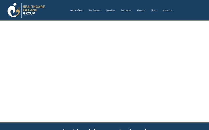 Screenshot of healthcareirelandgroup.com
