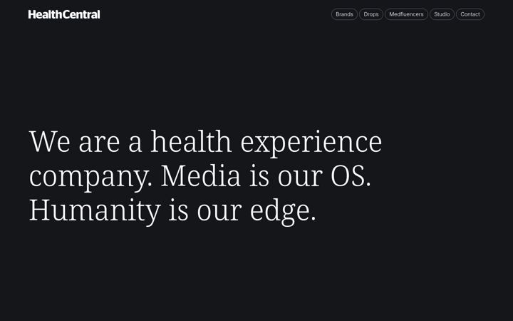 Screenshot of healthcentralcorp.com