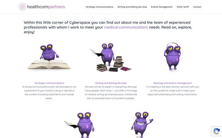 Screenshot of healthcompartners.co.uk