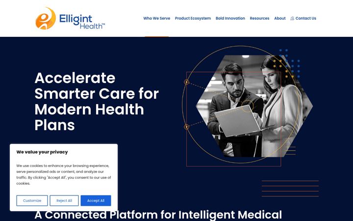 Screenshot of healthec.com