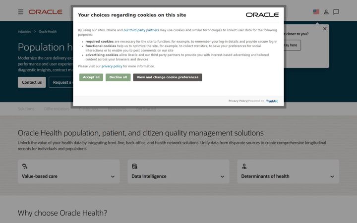 Screenshot of healtheintent.com