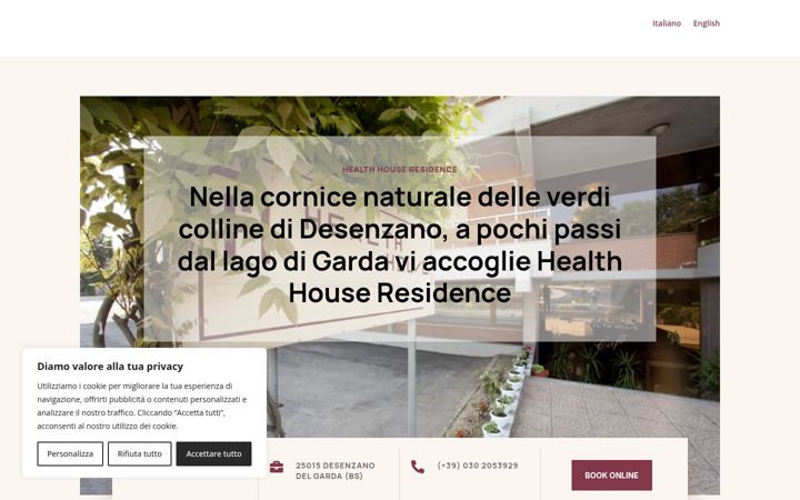 Screenshot of healthhouse.it