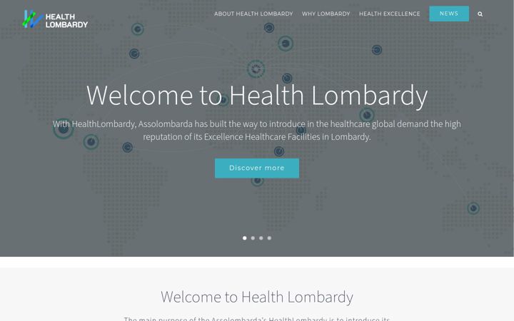 Screenshot of healthlombardy.eu