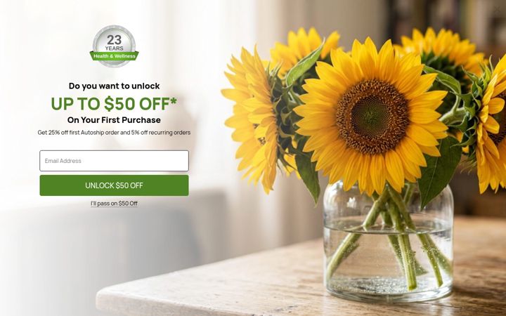 Screenshot of healthproductsforyou.com
