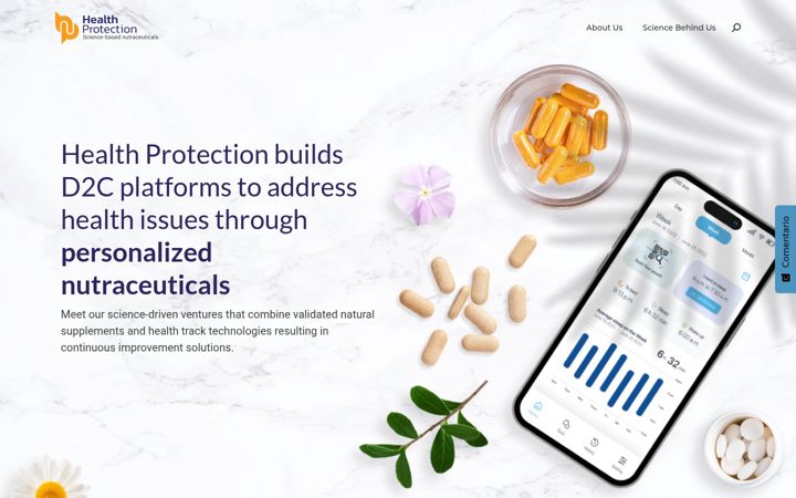 Screenshot of healthprotection.com