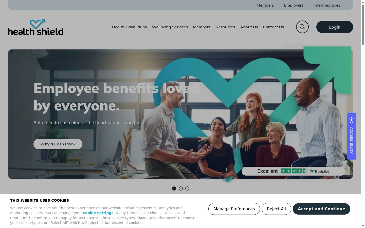 Sutikimo reklamjuostės, rodytos prieš bet kokią sąveiką, ekrano kopija